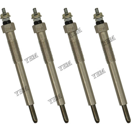 4 PCS Glow Plug For Yanmar 3TNV84 4TNV84 Engine