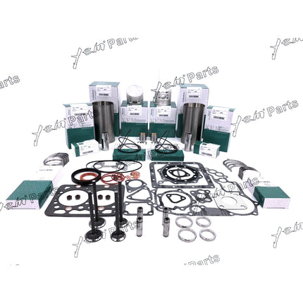 STD Overhaul Rebuild Kit For Kubota Z482 Engine W Valves, Guides