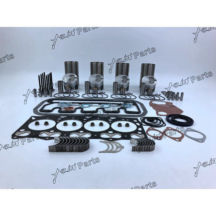 Overhaul Rebuild Kit For Isuzu 4LE1 Engine + Piston + Liner + Bearing + Gasket