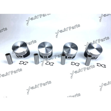 Piston Set STD 72mm For Kubota ZB600 / D850 / V1100 Engine Parts