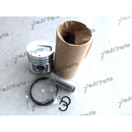 6 Sets STD Piston Set (Pin & Clip) W Rings For Mitsubishi S6S Engine Forklift