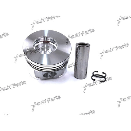 3 Sets STD Piston Set (Pin & Clip & Ring) 82mm For Yanmar 3TNV82 3TNV82A Engine