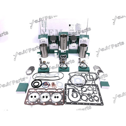 Overhaul Kit For Kubota D905 D905E STD Overhaul Rebuild kit Piston