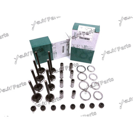1 Set Engine Valve Guide Intake & Exhaust Valve For Mitsubishi 4D31 Engine