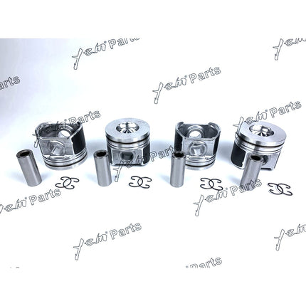 Pistons Set Oversize 87mm ( + 0.50mm) For Kubota V2403-DI 1G924-2111 Engine Parts