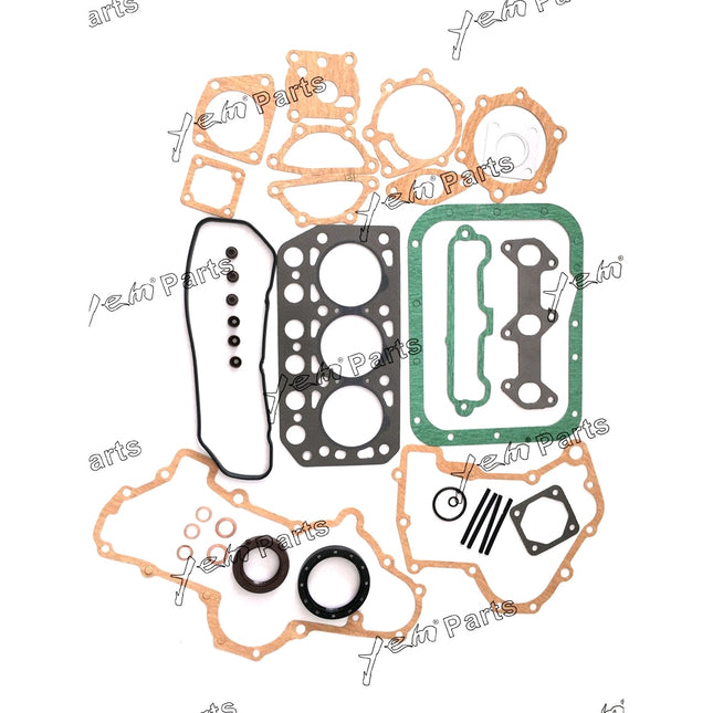 Engine Gasket Kit + Piston Ring Set For Mitsubishi K3D TU170F TU177 Toro 72D 322D