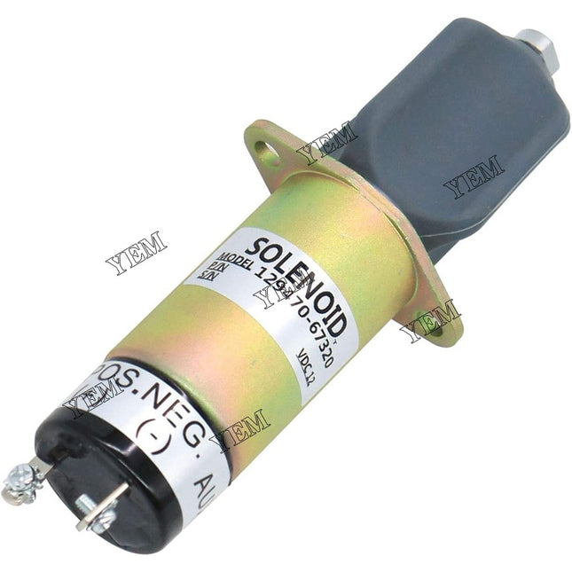 12v Fuel Shutdown Solenoid 1502-12D6U1B1S1A 307-2546 For Cummins Onan Dkd Mdkd