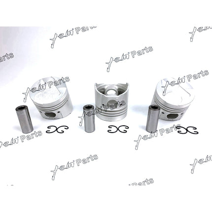 Pistons Set For Kubota D905 STD x3 PCS Engine Parts