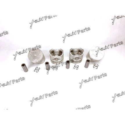 Piston Set Oversize 98mm ( + 0.50mm) For Kubota V3300-DI-E (1C050-21112) Engine Parts