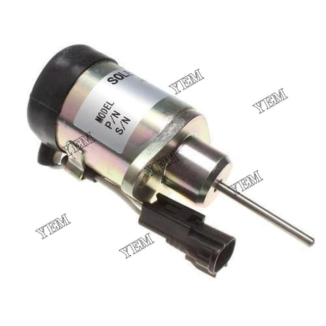 Fuel Cut Off Solenoid Valve 12V PS45CZ250 For Kubota Engine V2203 V2607 V3300