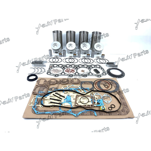 For Mitsubishi 4D34T 3.9L Engine Rebuild Kit For Fuso Canter FE FG Trucks Excavator