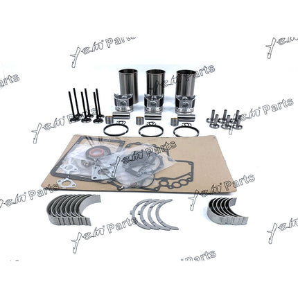 For Mitsubishi K3B Engine For Nissan H-15 N120 N150 Loader Overhaul Rebuild Kit