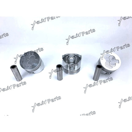 Piston Set STD For Mitsubishi L3E PIN:18MM Engine Parts