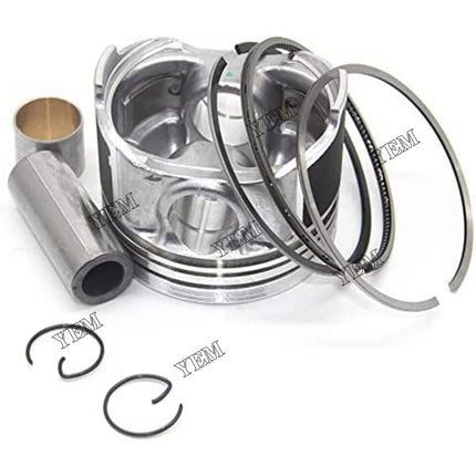 3 Sets STD Piston & Ring For Yanmar 3TN75-RJ 3TN75L 3TN75 JOHN DEERE 855 856