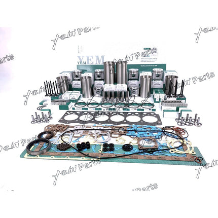 S6D95 6D95L S6D95L-1 Engine Rebuild Overhaul Kit For Komatsu W Valves