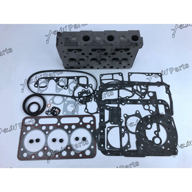 New D1402 Complete Cylinder Head w/ Valves For Kubota L2202 L2402 KH91 KH66