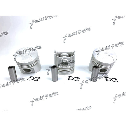 Piston Set Oversize 80mm ( + 0.50mm) For Kubota V1903 D1403 Engine Parts