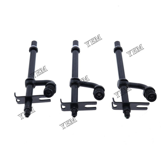 3PCS New Pencil Fuel Injector For JOHN DEERE 820 920 1020 1120 1520 2020