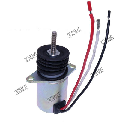 Fuel Shut Off Solenoid AM124380 For JOHN DEERE 3375 375 675 655 755 855 955 F935