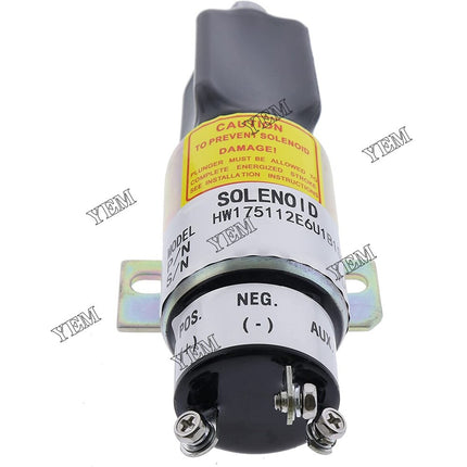 1700-2530 1751-12E6U1B1S1A Stop Solenoid Valve For Woodward Shutdown Engine