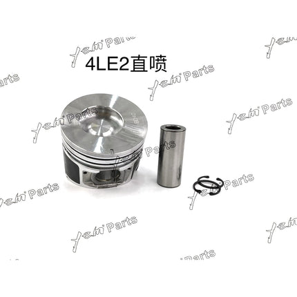 Piston + Ring Kit Set STD For ISUZU 4LE2 x4 PCS Engine Parts
