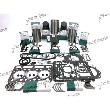 D1102 Overhaul rebuild kit For Kubota L2050DT L235DT L2350 L235F tractor Engine