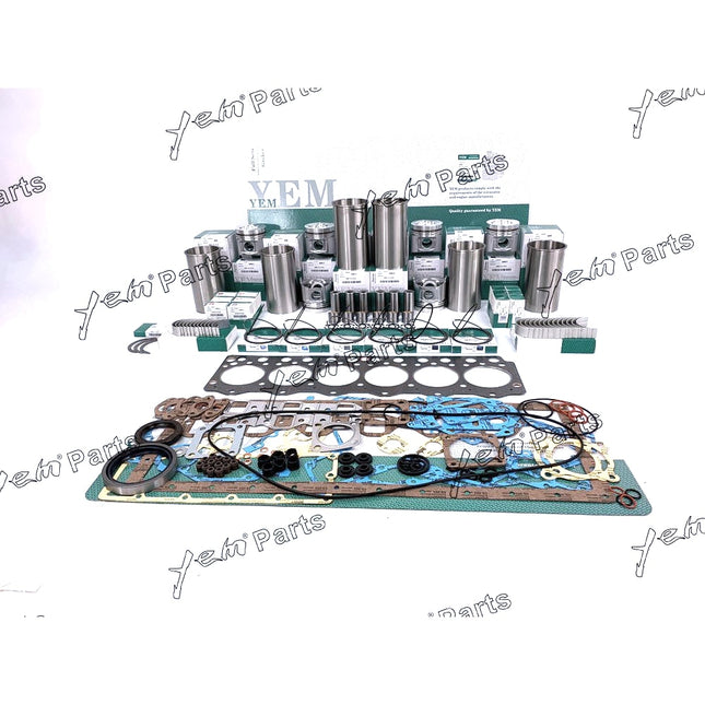 For Komatsu 6D95L Engine Rebuild Kit For Komatsu FD40T-T D31P-18 PC100-3 PC120-3