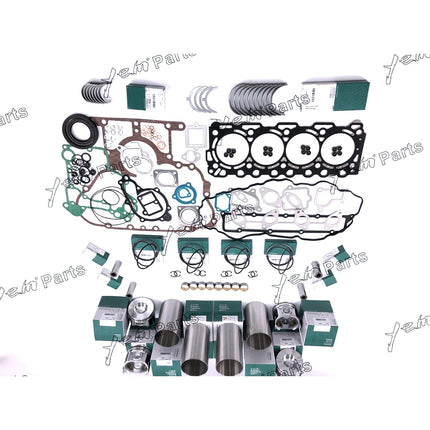 Overhaul Rebuild Kit For Kubota V3307 V3307T M6040 Tractor Bobcat S630 T650 S650
