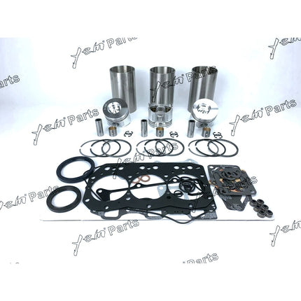 For Yanmar 3TNE82 3TNE82A Engine Rebuild Kit For Kobelco Takeuchi Excavator Bagger