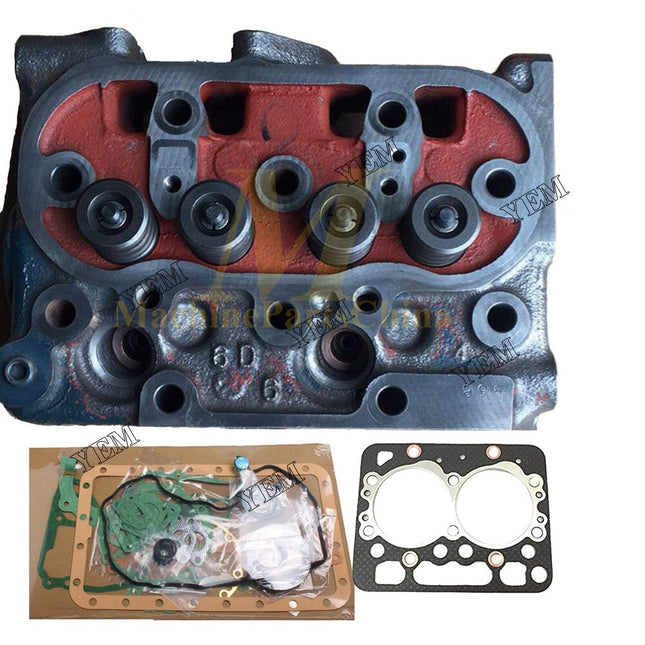 Cylinder Head & Full Gasket Set For Kubota Z482 Engine no cracks, no welds