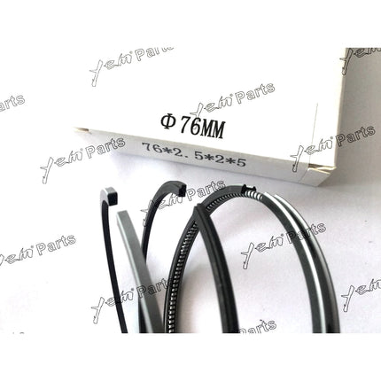 4 Sets Kubota V1502 Engine STD Piston Ring Set