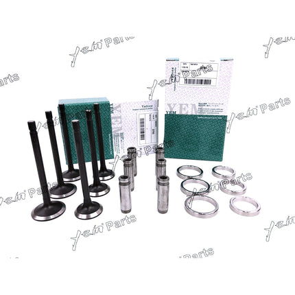 1 Set Valve Guide Seat Intake Valve & Exhaust Valve For Kubota D750 Engine