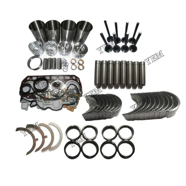 Overhaul Rebuild Kit For Kubota V1902 Engine KH20 KH151 KH101 Excavator