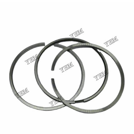 3 Sets STD Piston Ring Fit For Isuzu 3LD1 Engine Hitachi Excavator
