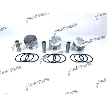 Piston + Ring Kit Set STD For Mitsubishi L3E PIN:21MM Engine Parts