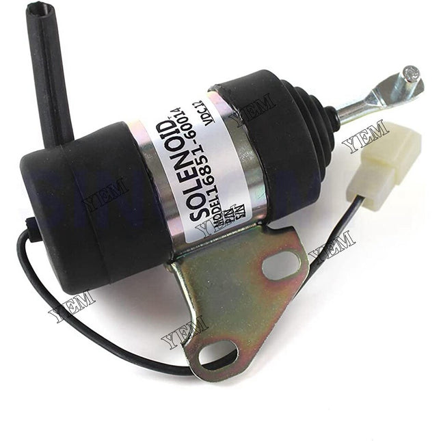 12V Engine Shut Off Solenoid 052600-4530 For Kubota Tractor Excavator BX2230D