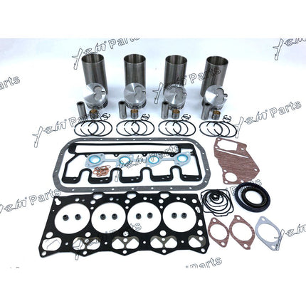 4LE1 Overhaul Rebuild Kit For Isuzu Engine Piston Liner Bearing RePair Parts