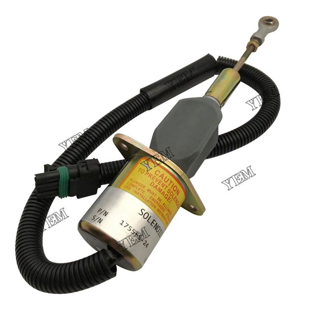 Shut off Solenoid RE50590 For JOHN DEERE 6076 6610 6710 6810 6910 2054 2056 2058