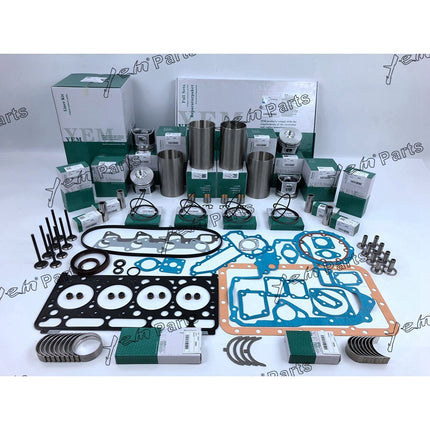 V2003 V2003T Overhaul Rebuild Kit For Kubota Engine For Bobcat 337D 341D Excavator