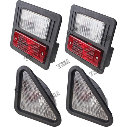 LED Head Tail Light Kit For Bobcat 883 963 A220 A300 S100 S130 S150 Exterior