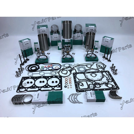 Rebuild Kit For Kubota D1105 Engine ZD28 D1105-KA For Hitachi EX15-2 Mini Excavator