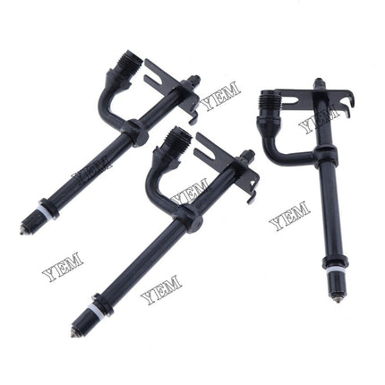 3PCS New Pencil Fuel Injector For JOHN DEERE 820 920 1020 1120 1520 2020