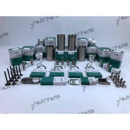 New Overhaul Rebuild Kit For Kubota V1200 Engine RX245 RX275 RX2750 Loader