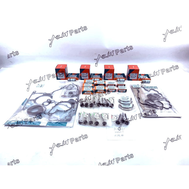 V3307 Overhaul Rebuild Kit For Kubota V3307T M6040 Bobcat S630 T650 S650