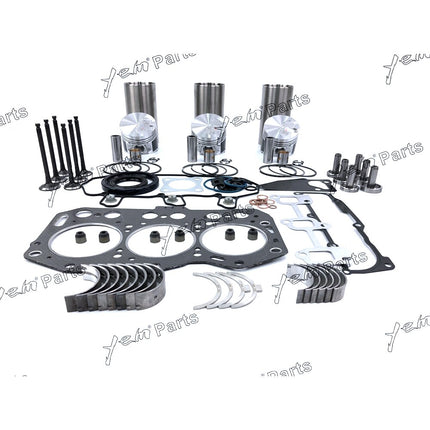 3TNV76 Overhaul Rebuild Kit For Yanmar Engine For John Deere 1435 X495 X950R Tractor