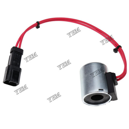 12V Solenoid 3E7507 For Caterpillar Engine 3054 Backhoe Loader 416B 428B 428B