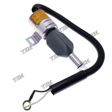 Stop Solenoid For Mustang MTL20 Track Loader Gehl CTL70 For Isuzu 4JG1-TPA 185208