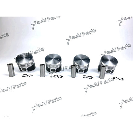 Piston Set STD 72mm For Kubota ZB600 / D850 / V1100 Engine Parts