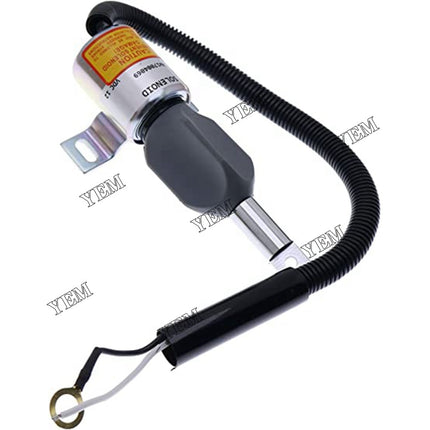 Fuel ShutOff Solenoid 12V 1700-4069 Fits For Woodward 1753ES Takeuchi TL140