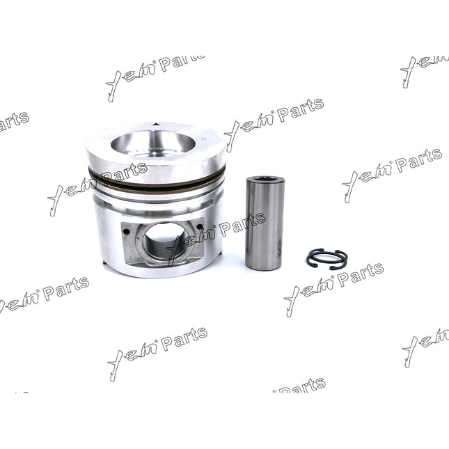 4 Sets STD Piston Set (Pin & Clip) with Rings For Mitsubishi S4S Engine Forklift